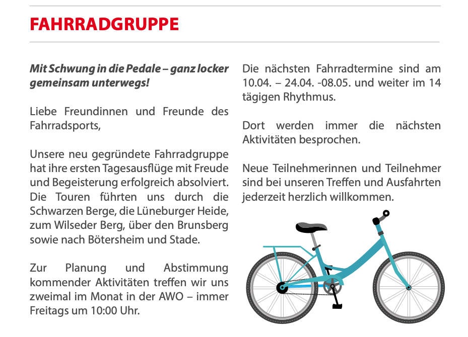 Fahrradgruppe 326